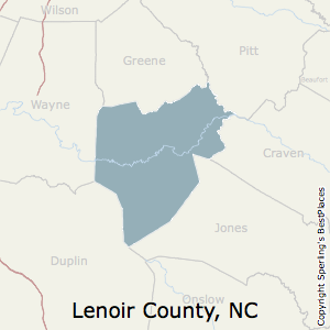 county lenoir carolina north nc maps